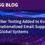 UASG Adds Spam Filter Testing to Evaluation of Internationalized Email Support Among Global Systems