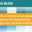 New Tests on Universal Acceptance (UA) Conformance of Programming Languages and Libraries Published