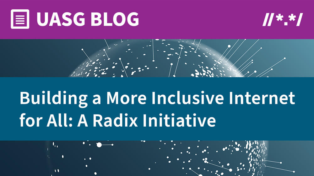 Building a More Inclusive Internet for All: A Radix Initiative