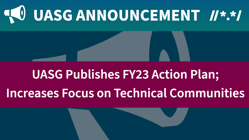 FY23 Action Plan Announcement